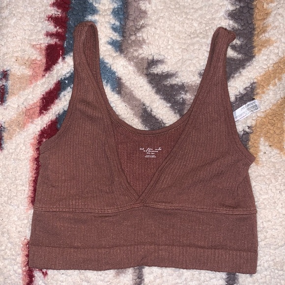 Urban Outfitters Out from Under Drew Seamless Surplice Bra Crop top - Picture 1 of 3
